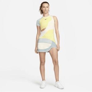 Nike Court Slam Dress Paris NWT (Lt Zitron/Ocean Cube)